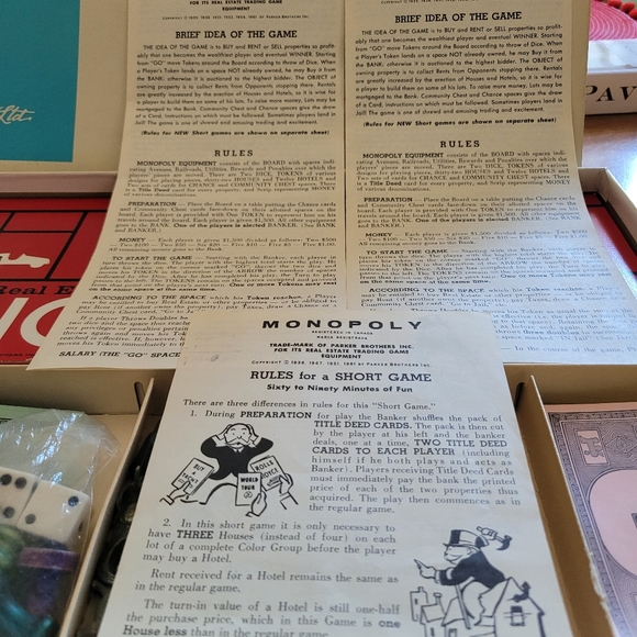 Vintage Monopoly Game - Picture 3 of 6